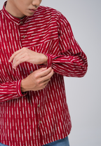Bagas Shirt Maroon