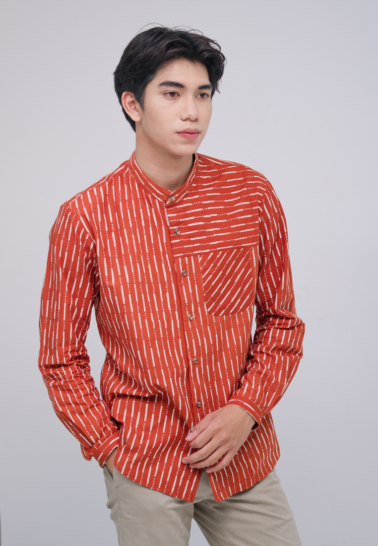 Bagas Shirt Brick