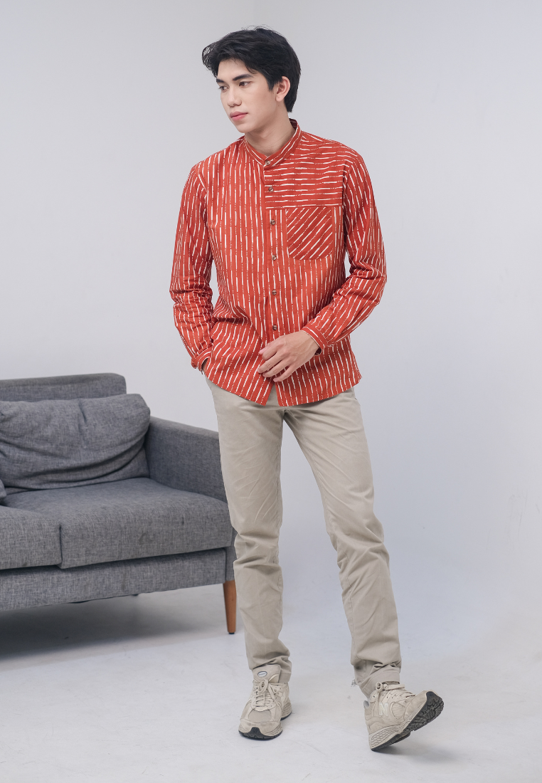 Bagas Shirt Brick