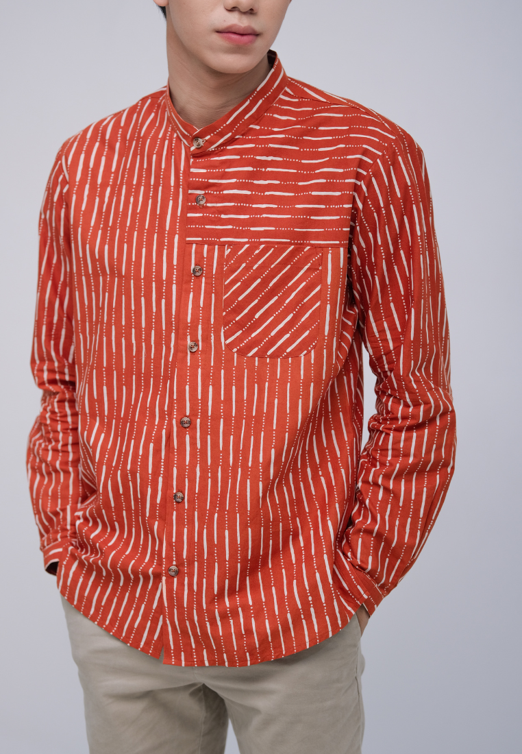 Bagas Shirt Brick