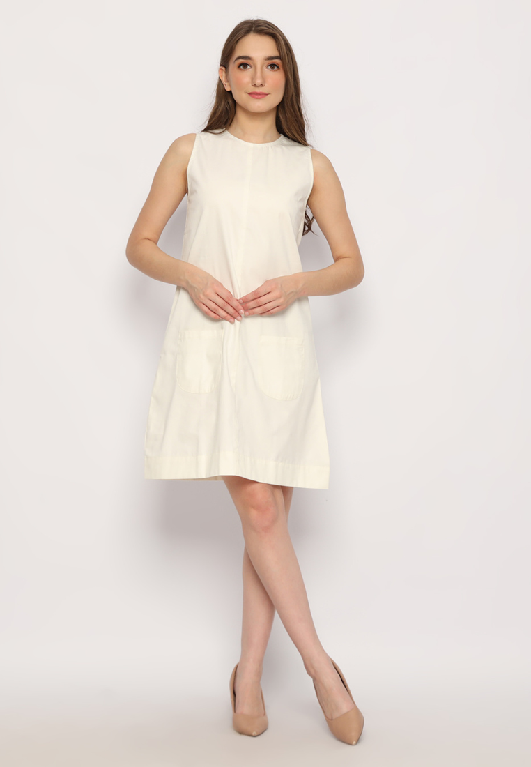 Wynn Dress Broken White