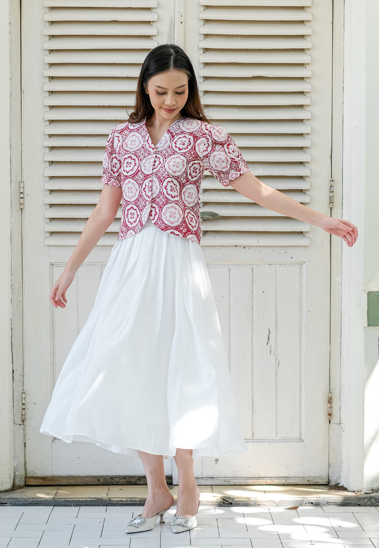 Olesia Blouse Red
