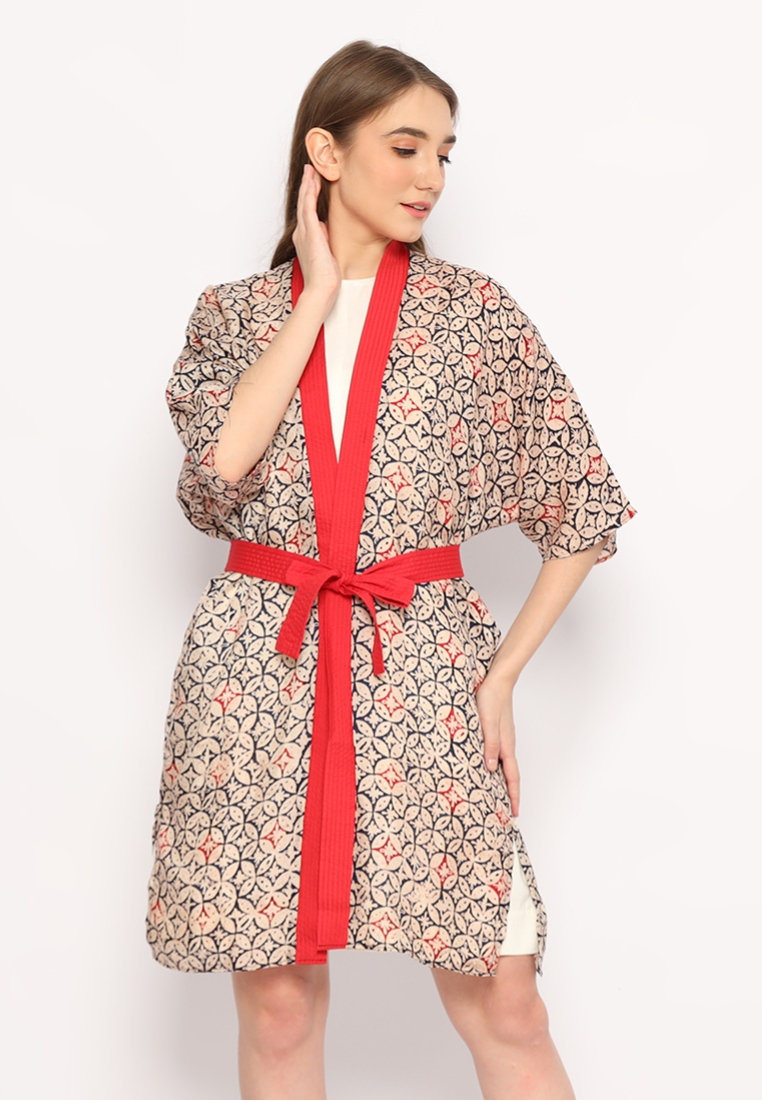 Nohan Outer Kawung BlueRed