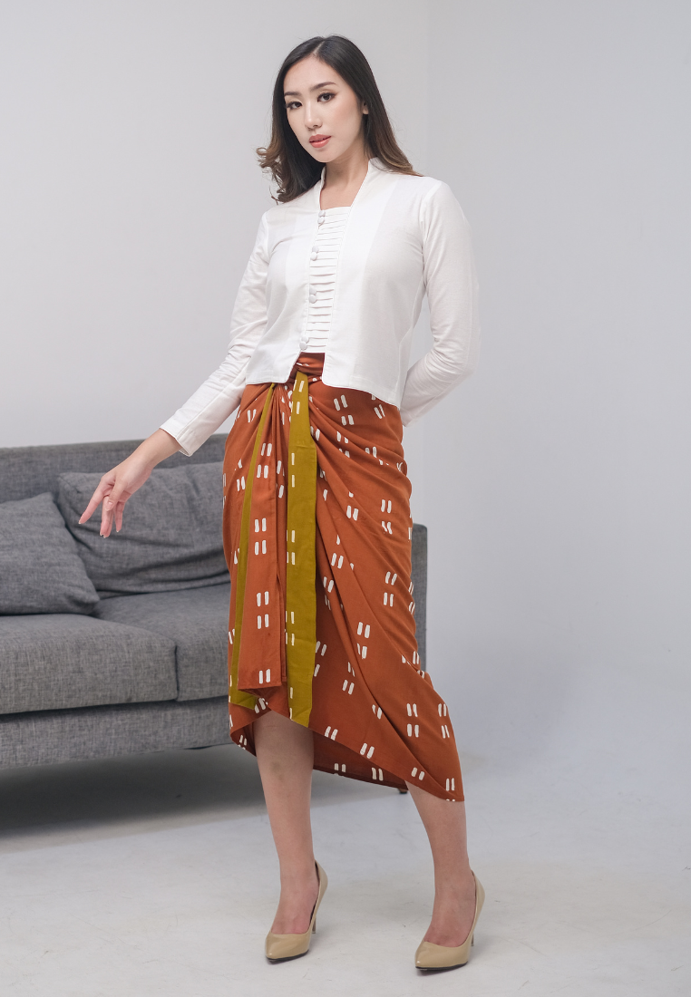 Eden Kebaya Tangan Panjang Offwhite