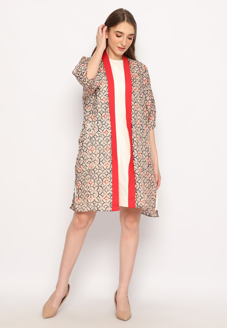 Nohan Outer Kawung BlueRed