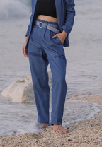 Nuria Long Pants Denim Dark