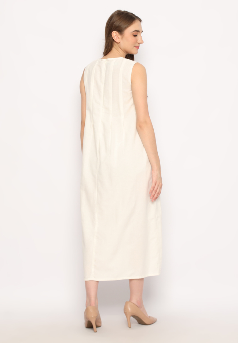 Gracy Maxi Dress White