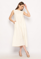 Gracy Maxi Dress White