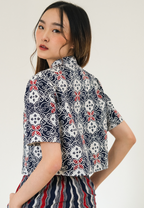 Atmari Outer Blouse Blue