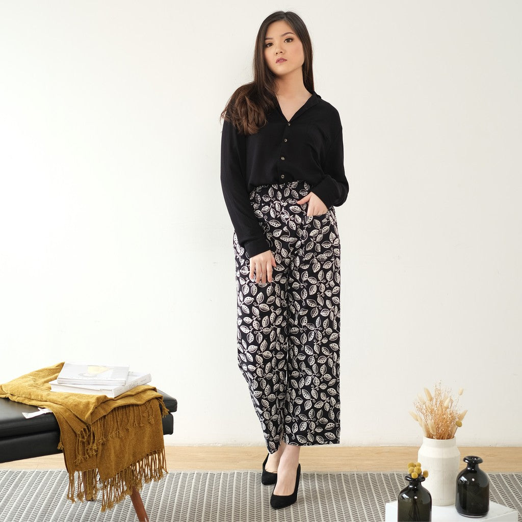 Kichi Batik Kemeja Metis Hitam