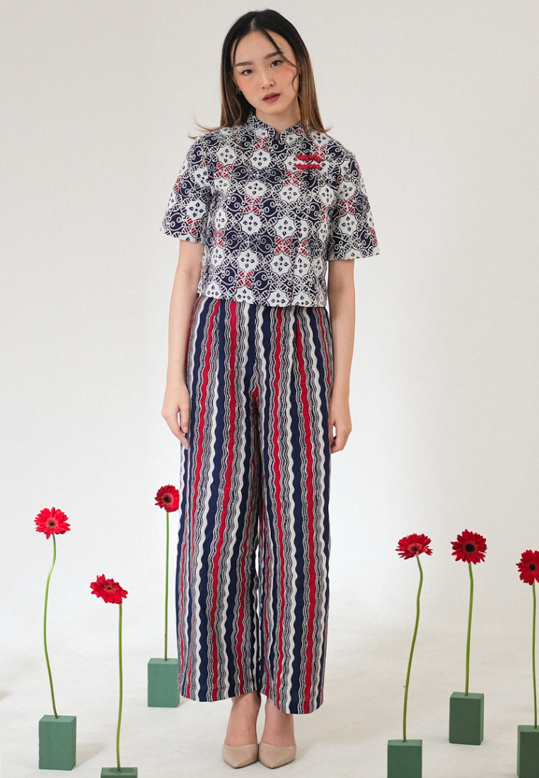 Atmari Outer Blouse Blue