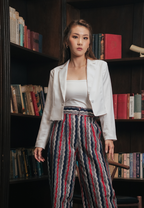 Vio Blazer Tangan Panjang White