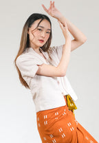 Eden Kebaya Tangan Pendek Nude