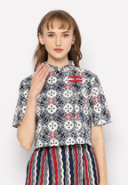 Atmari Outer Blouse Blue