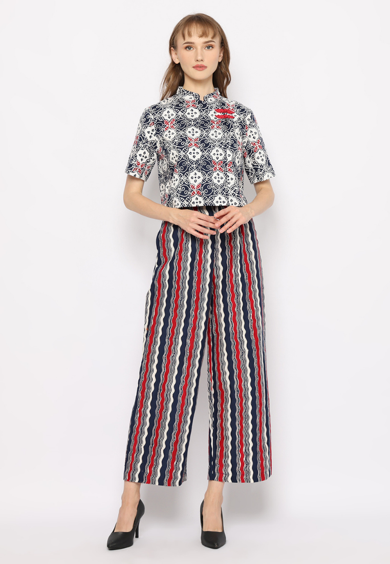 Atmari Outer Blouse Blue