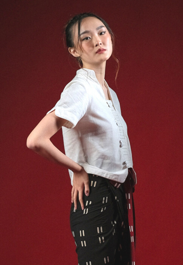 Eden Kebaya Tangan Pendek Offwhite