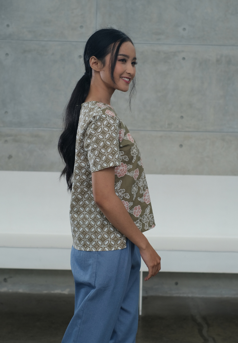 Prita Blouse Green