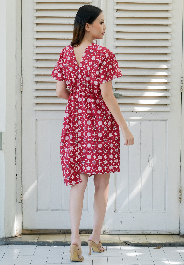 Ayla Dress Red