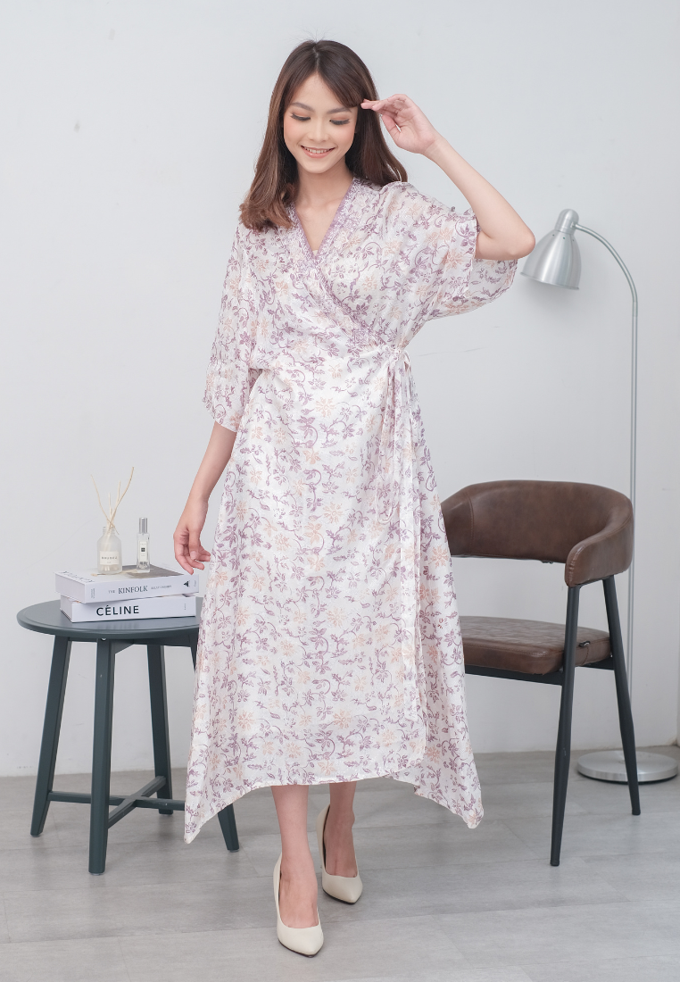 Kichi Batik Dress Kimono Batik Vivian