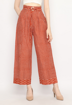 Nuria Pants Kawung Brick