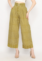 Nuria Pants Kawung Olive