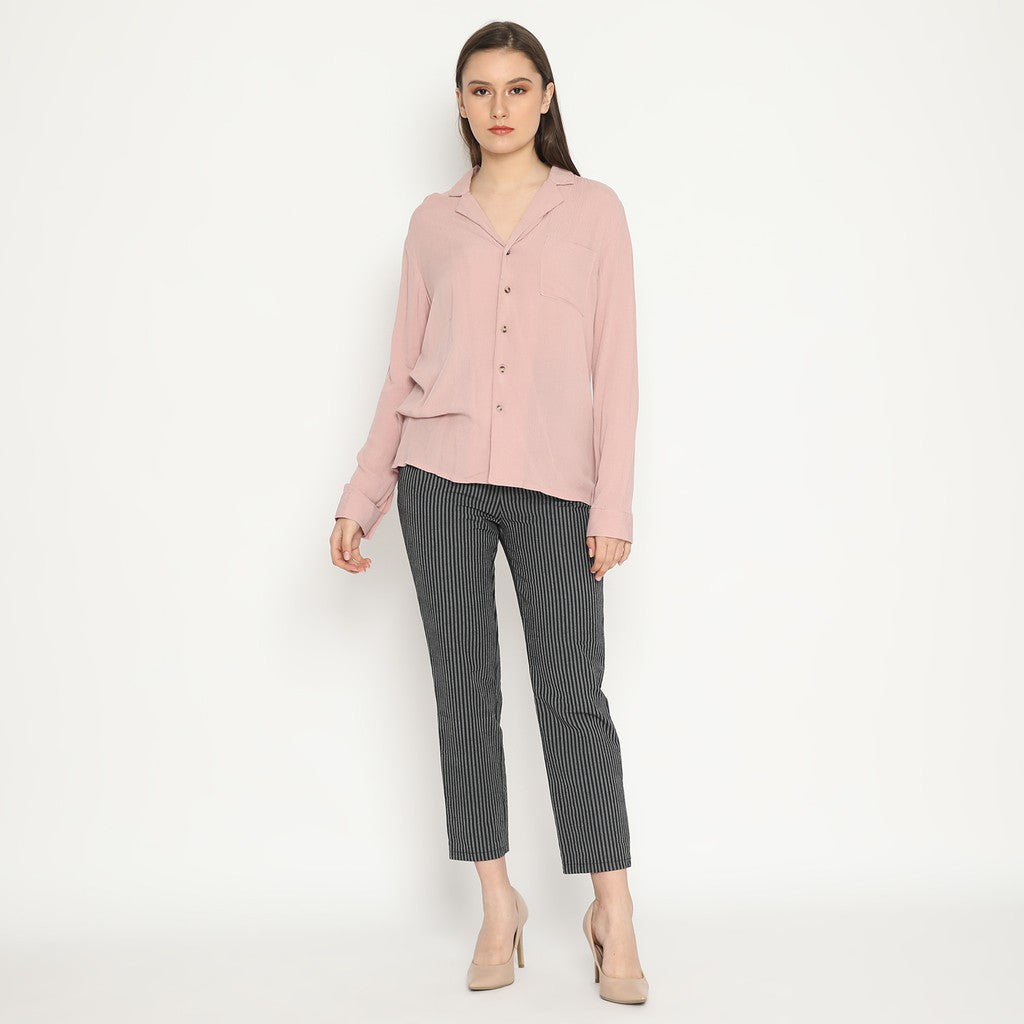 Kichi Kemeja Metis  Pink