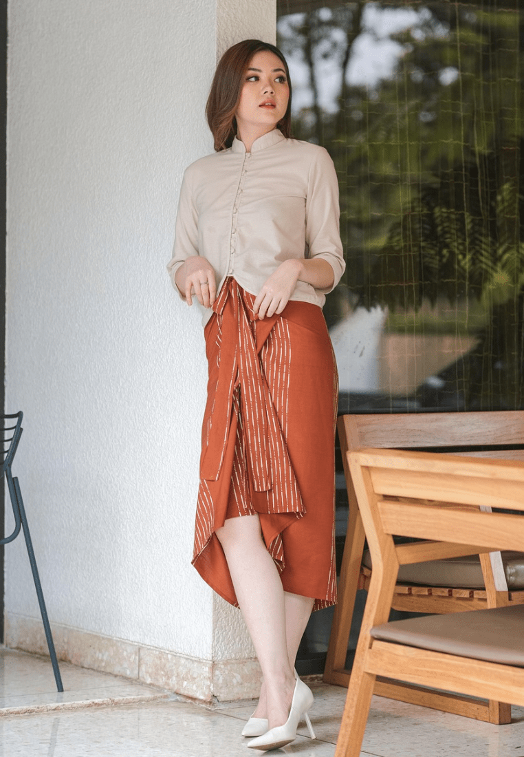 Ananta Warpskirt Hujan Brick