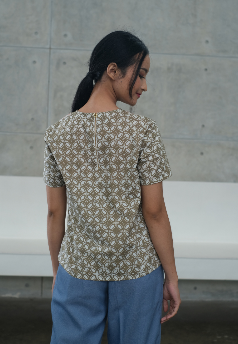 Prita Blouse Green