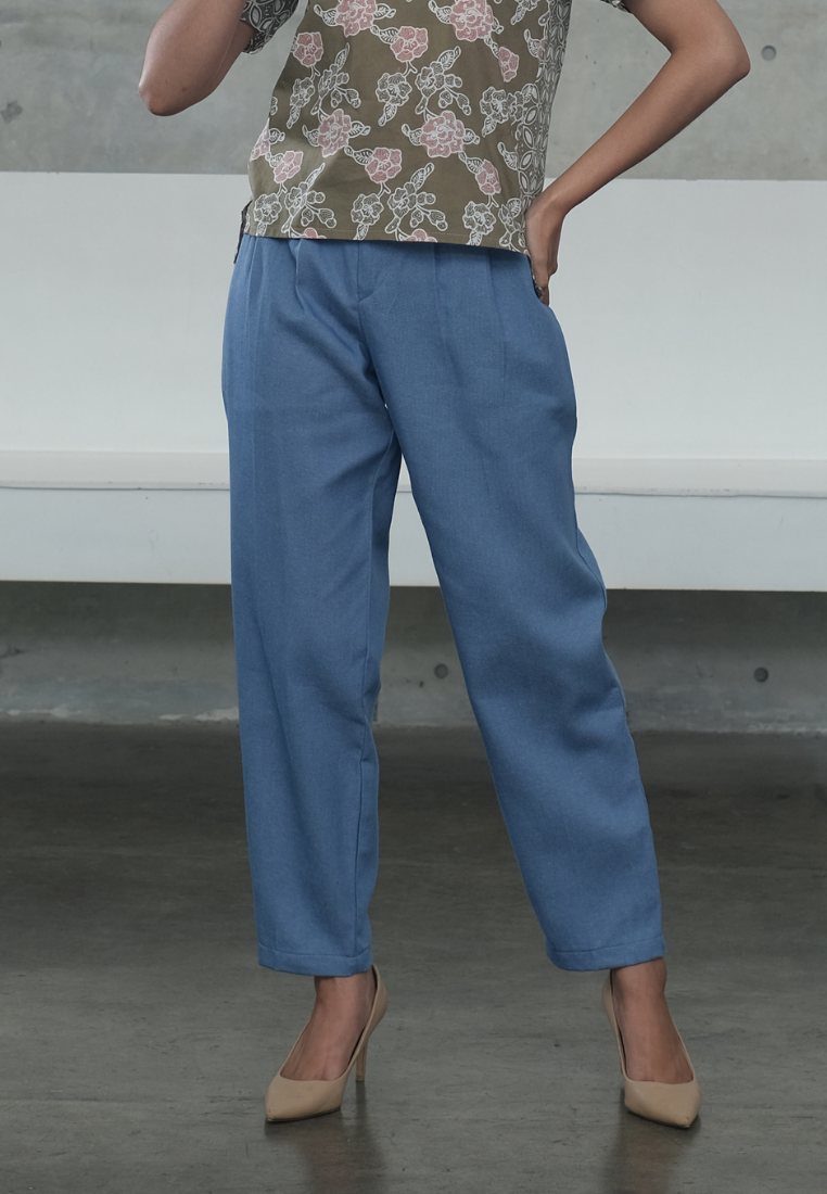 Nuria Long Pants Denim Light