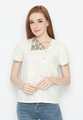 Blouse Batik Ghayaka White
