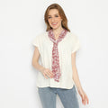 Blouse Batik Wiyana White