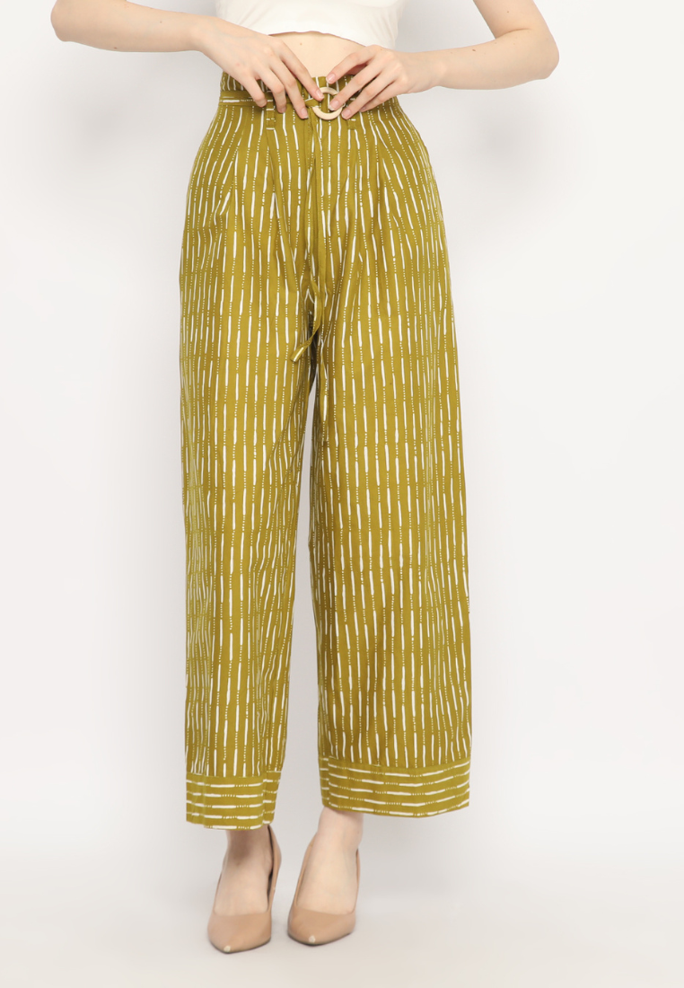 Nuria Pants Hujan Olive