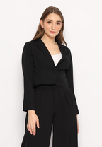 Vio Blazer Tangan Panjang Black