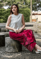 Ananta Warpskirt Hujan Red