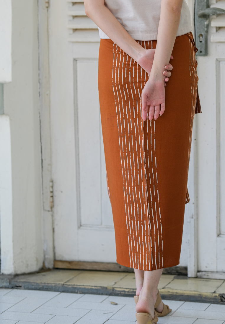 Ananta Warpskirt Hujan Brick