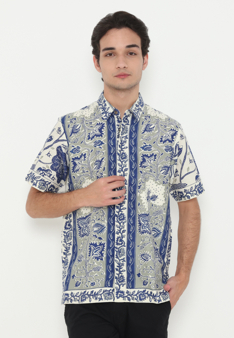 Dikara Men Shirt Blue