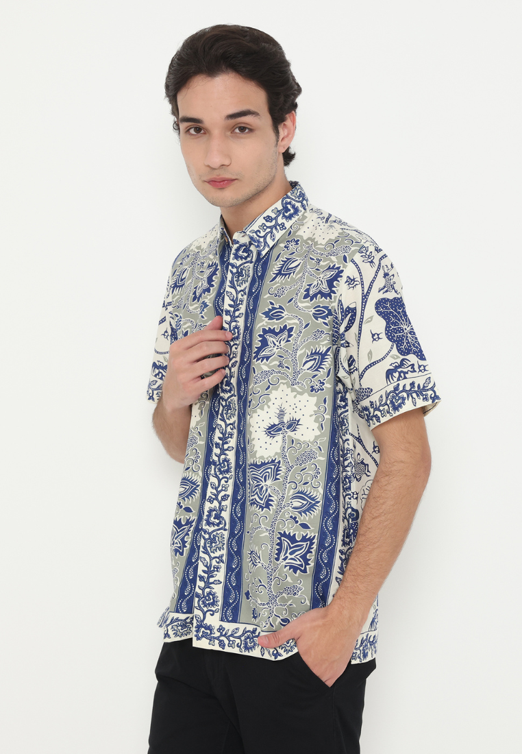 Dikara Men Shirt Blue