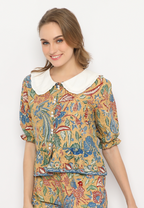 Chalya Blouse Brown