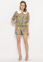 Chalya Blouse Brown