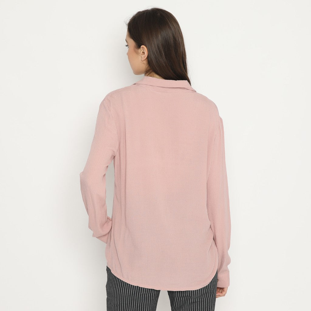 Kichi Kemeja Metis  Pink