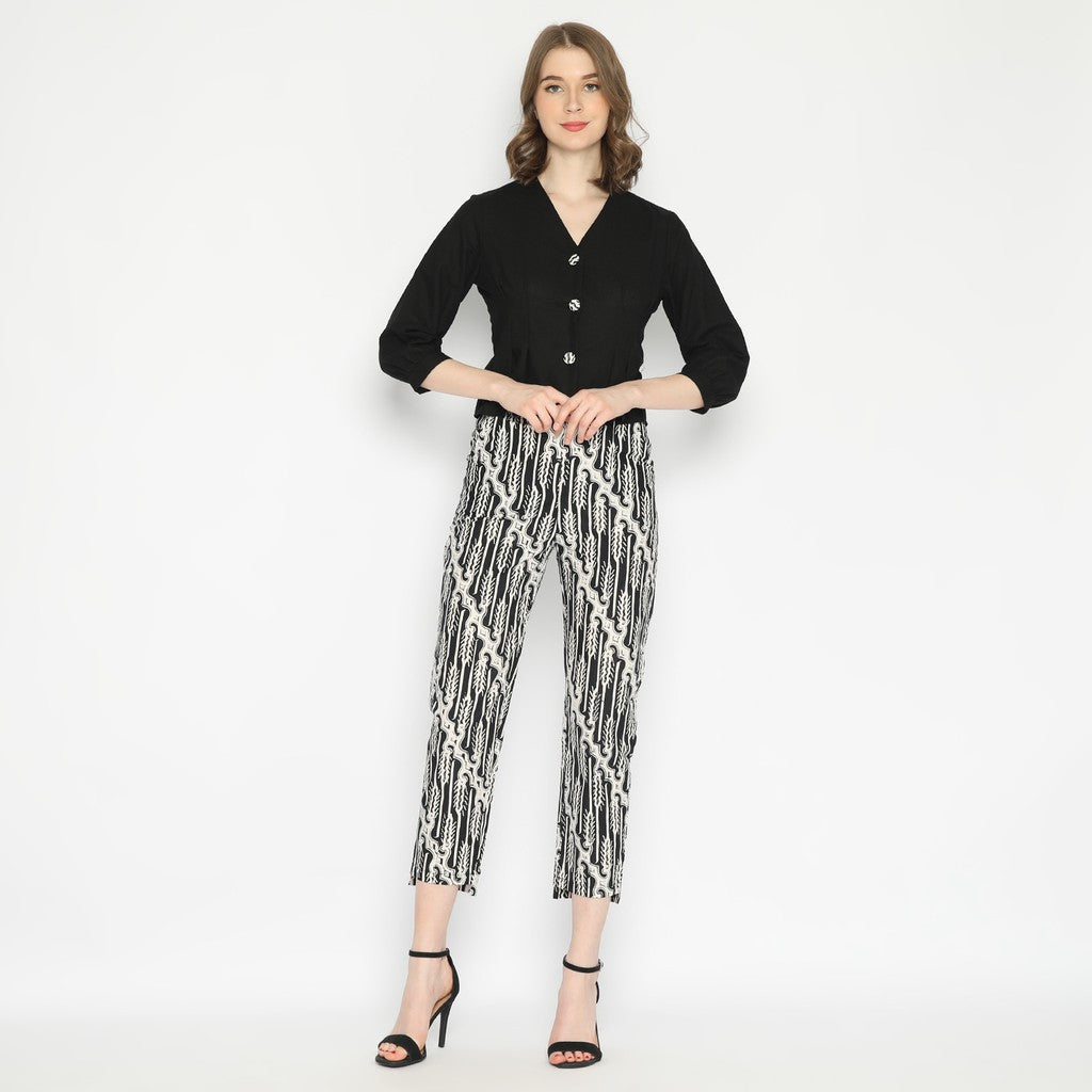 Nidha Charlene Set Black