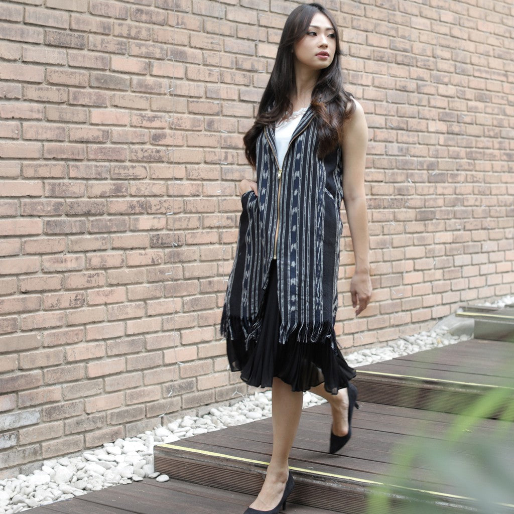 KIchi Batik  Sena Vest Tenun