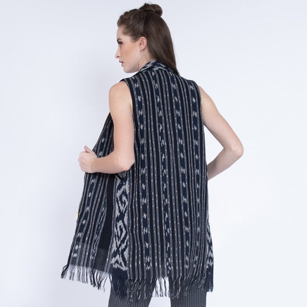 KIchi Batik  Sena Vest Tenun