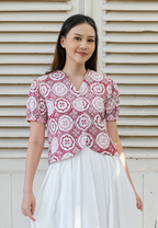 Olesia Blouse Red