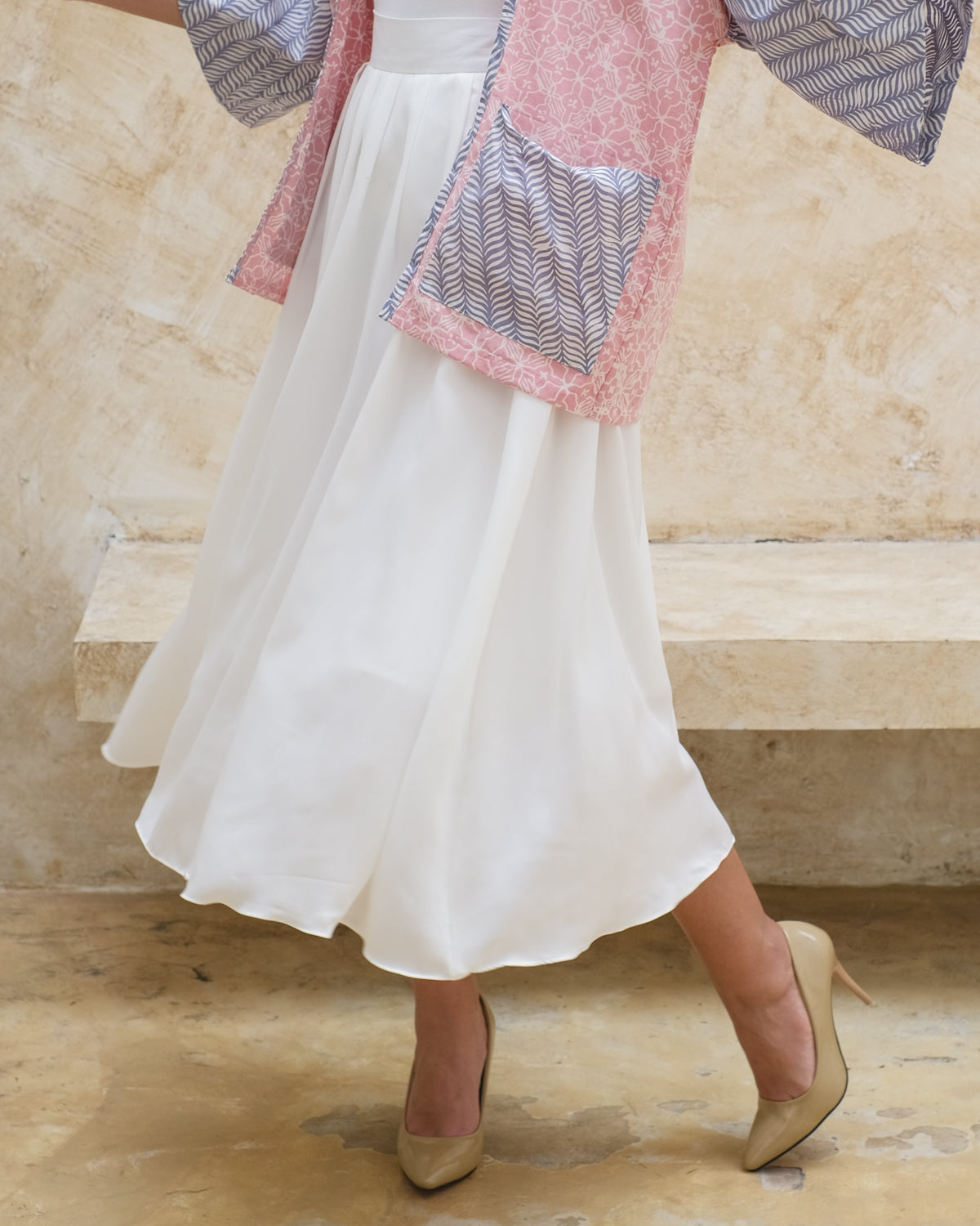 Felice Maxi Skirt White