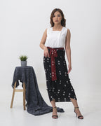 Ningta Wrap Skirt Black