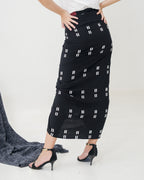 Ningta Wrap Skirt Black