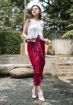 Ananta Warpskirt Hujan Red