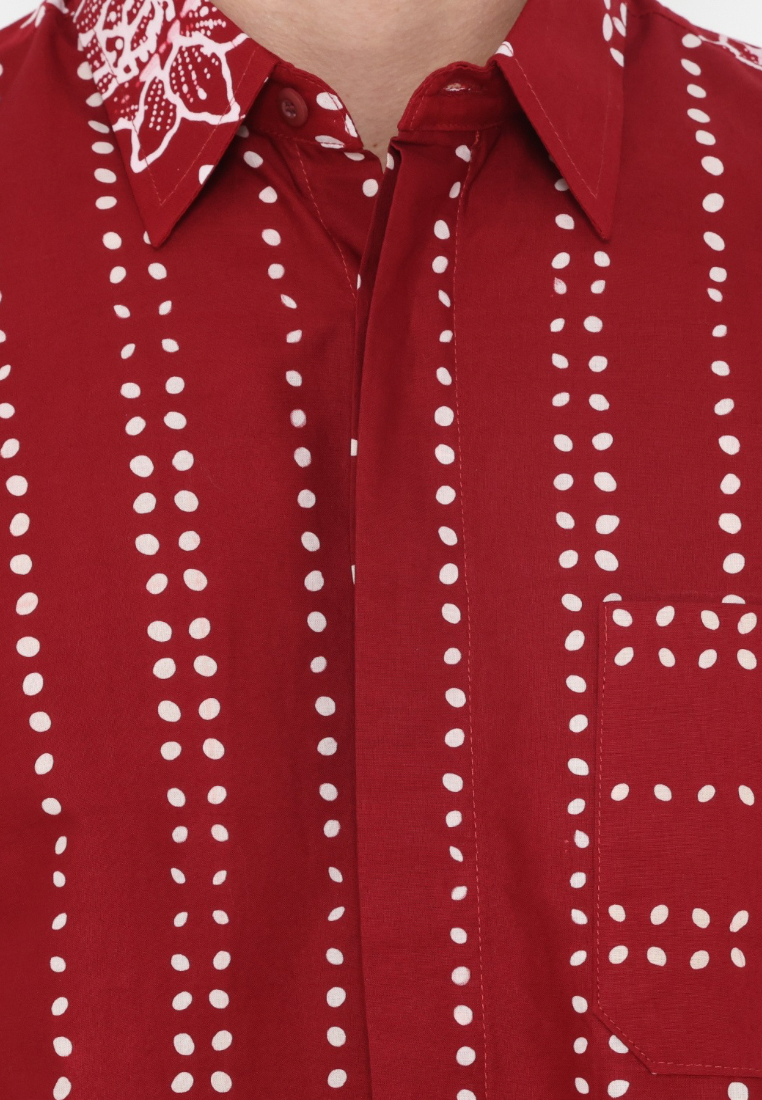 Pradaya Shirt Men Red