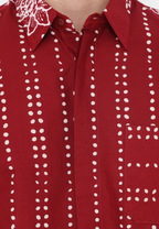 Pradaya Shirt Men Red
